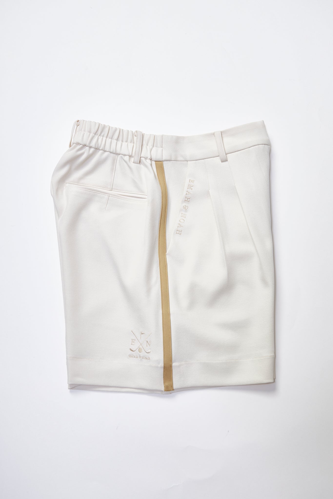 タックフレアショートパンツ