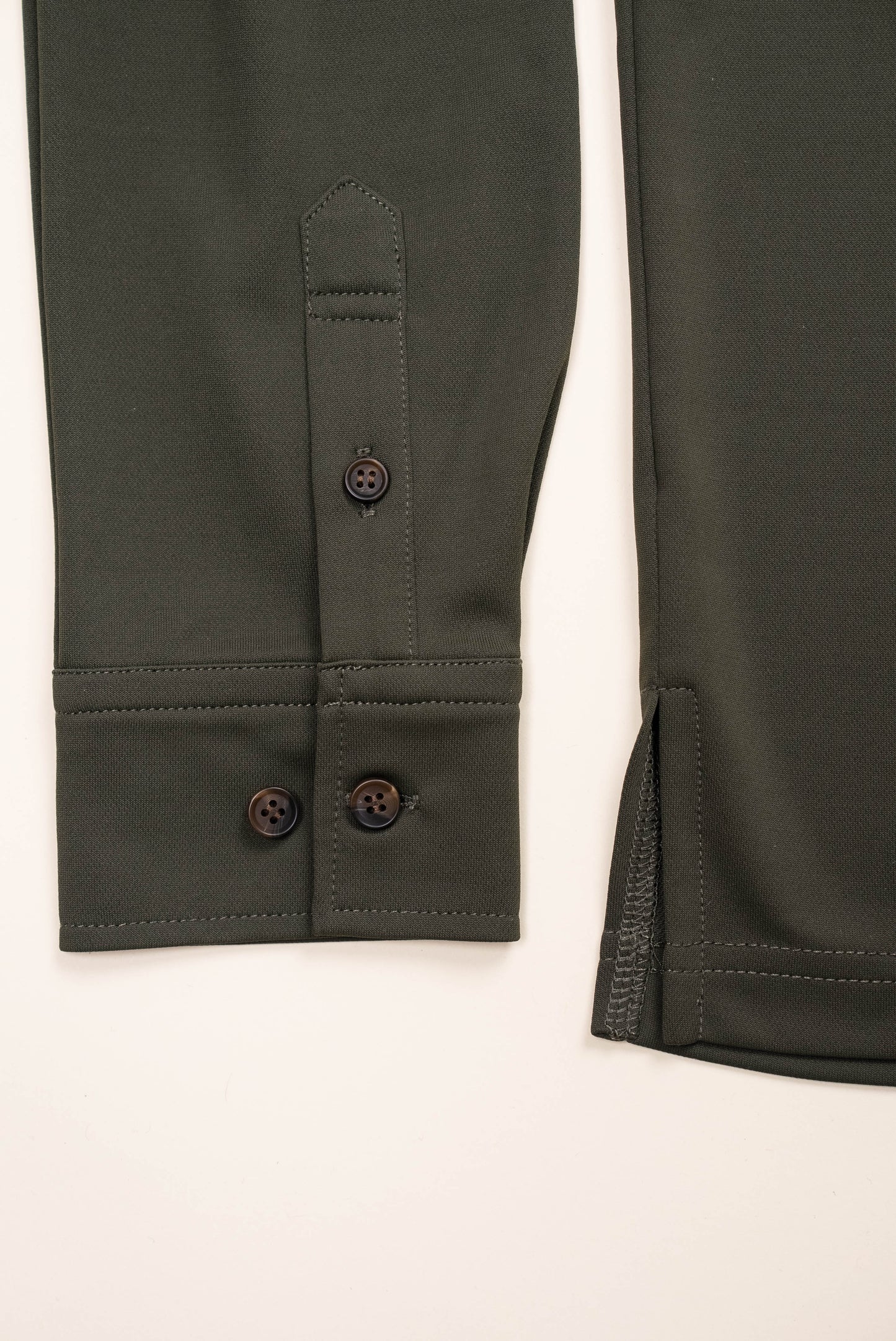 ロングスリーブストレッチポロ / カーキ