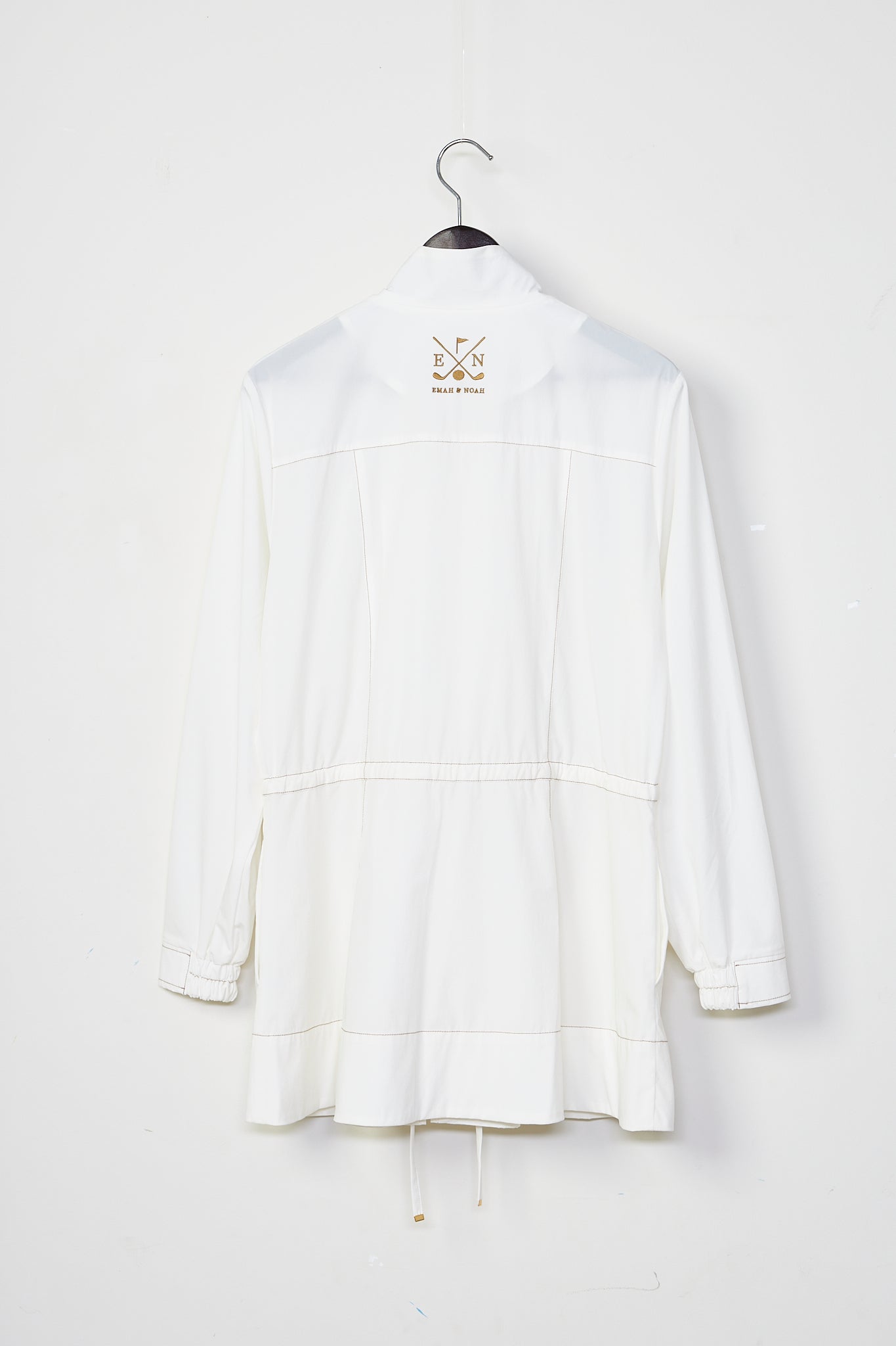 ステッチコートドレス　ショート / ホワイト